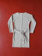 Portlavande jurk met strik taupe maat 152, Gebruikt, Meisje, Ophalen of Verzenden, Jurk of Rok