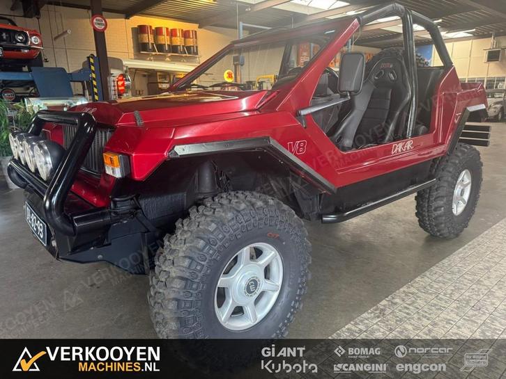 1970 Range Rover Dakar V8 4x4 Automaat VT628, Auto's, Oldtimers, Bedrijf, Te koop, 4x4, Land Rover, LPG, SUV of Terreinwagen, Automaat