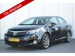Toyota Avensis 2.0 VVTi Executive Business Leer/Verwarmd Xen, Euro 5, Zwart, 4 cilinders, Navigatiesysteem