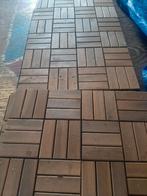 Runnen terras balkon tegels, Ophalen, Zo goed als nieuw, Hout