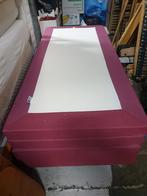 Boxspring Eenpersoons lila 90x200 cm Totaalbed stevig matras, Ophalen, 90 cm, Zo goed als nieuw, 200 cm