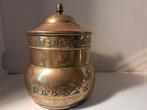 Antieke koperen tabakspot, Antiek en Kunst, Ophalen of Verzenden
