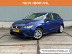 Seat Ibiza 1.0 TSI Style camera, stoelverwarming, NAP, airco, Auto's, Stof, Gebruikt, 95 pk, Blauw
