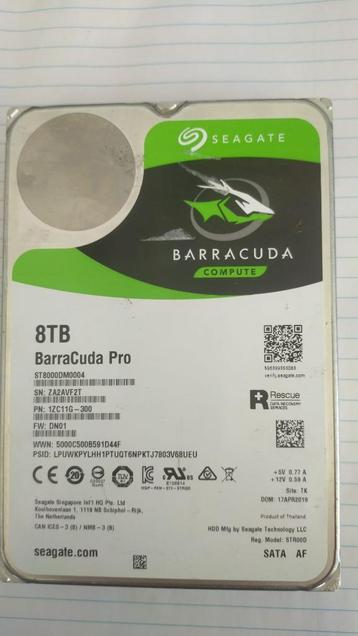HDD 3.5 " Seagate Barracuda 8 Tb beschikbaar voor biedingen