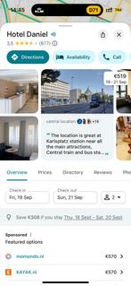 Hotel room for Oktoberfest, Twee personen