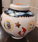 Vaas met deksel van keramiek, Ophalen