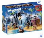 Playmobil Piraten eiland 6679 & Haaibaard 4798, Ophalen of Verzenden, Gebruikt, Complete set