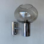 OPRUIMING chroom lampen Frans design Sciolari jaren 50 60, Gebruikt, Frans, Glas, Sciolari