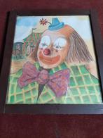 Clown, Antiek en Kunst, Kunst | Schilderijen | Klassiek, Ophalen