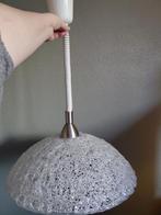 Retro Vintage Lamp Doorsnede 43cm Fiber Glasvezel, Ophalen of Verzenden, Gebruikt, Glas, Minder dan 50 cm