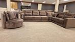 Voorraad actie | Taupe Hoekbank Velvet | showroom Utrecht, Huis en Inrichting, Banken | Bankstellen, Info@trendvortex.com, Hoekbank