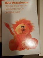 ING Spaarleeuw spaarpot (nieuw), Ophalen of Verzenden, Nieuw, Dier