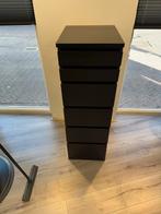 IKEA Malm Ladekast - Zwart, Overige materialen, Minder dan 50 cm, 5 laden of meer, 100 tot 150 cm