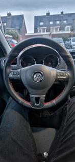 Golf 6 stuur met airbag en stuurbediening, rode sticksels, Ophalen of Verzenden, Nieuw, Volkswagen