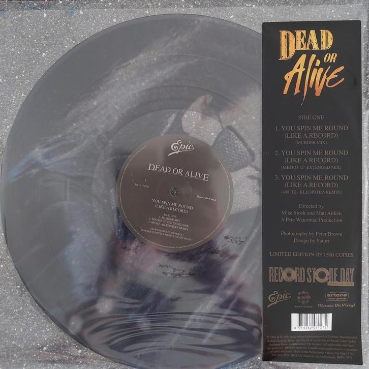 Dead or Alive - You Spin me Round (Like a Record) 12" Vinyl, Cd's en Dvd's, Vinyl | Dance en House, Nieuw in verpakking, Dance Populair