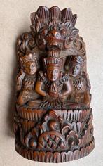 Schitterend houtsnijwerk uit Bali, Ophalen of Verzenden