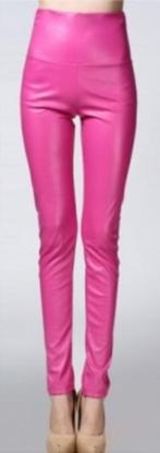Pinned By K LeatherLook Legging Roze maat XS tm XL (388), Legging, Nieuw, Ophalen of Verzenden, Roze