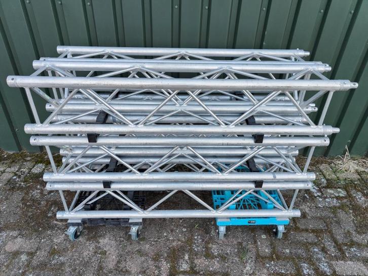 Grote partij Prolyte X30V - Sixty82 - Alutruss - QTF truss, Muziek en Instrumenten, Theaterbelichting, Ophalen