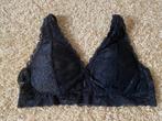 Bralette slaap wireless bh top zwart kant zonder beugel S, Ophalen of Verzenden, Zwart, BH