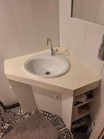 3 hoek wasbak te koop, Zo goed als nieuw, Minder dan 100 cm, 25 tot 50 cm, 50 tot 100 cm