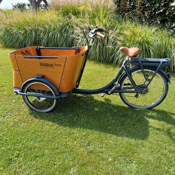 Bakfiets babboe curve elektrisch goedgekeurd met certificaat beschikbaar voor biedingen