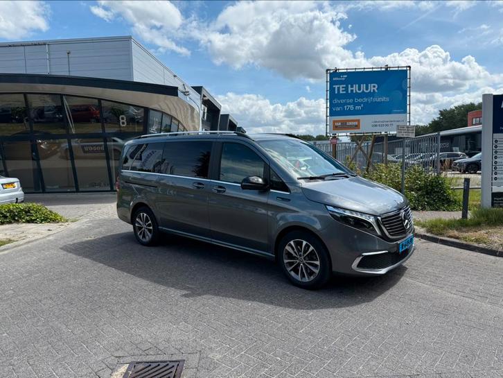 Mercedes-Benz EQV 300 L2 204pk 2021 Grijs, Auto's, Bestelauto's, Bedrijf, 360° camera, ABS, Achteruitrijcamera, Adaptieve lichten