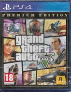GTA 5 Premium edition Ps4 Nieuw in de folie, Avontuur en Actie, Vanaf 18 jaar, 1 speler, Nieuw