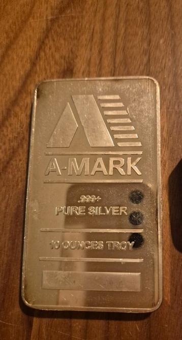 10 ounce A mark.zilver beschikbaar voor biedingen