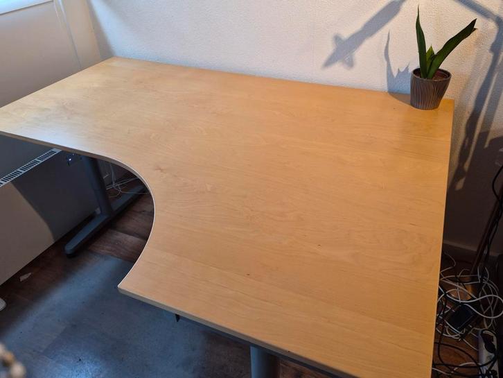 Hoek Bureau Ikea Galant, Huis en Inrichting, Bureaus, Gebruikt, Ophalen