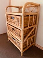 Rotan Ladekast met 3 Laden, Ophalen, Overige materialen, Minder dan 50 cm, Gebruikt