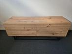 TV-Meubel Eos Meubella / TV Kast / Eiken / 120CM, 100 tot 150 cm, Eikenhout, Ophalen of Verzenden, Zo goed als nieuw