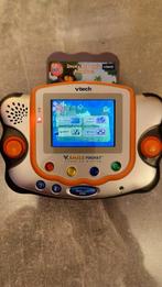 VTech V.Smile Pocket + 10 spelletjes, 2 tasjes, Ophalen of Verzenden, Gebruikt, Jongen of Meisje