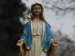 Beeld Heilige Maria - polystone - in kleur, Tuin en Terras, Ophalen of Verzenden, Kunststof, Mensenbeeld