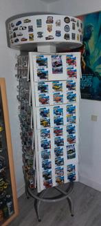 Carrousel vol met Hot Wheels en Matchbox (143 stuks totaal), Ophalen, Zo goed als nieuw, Auto