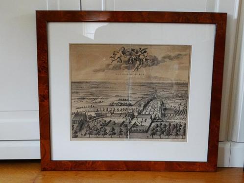 antieke gravure De Cronyk van Zeeland 1696 Smallegange, Antiek en Kunst, Kunst | Etsen en Gravures, Ophalen