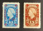 Suriname NVPH LP27-28 luchtpost Postfris, Ophalen of Verzenden, Postfris