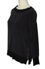 Anine Bing truitje, 100% zijde top, zwart, Mt. S, Verzenden, Zwart, Zo goed als nieuw, Maat 36 (S)