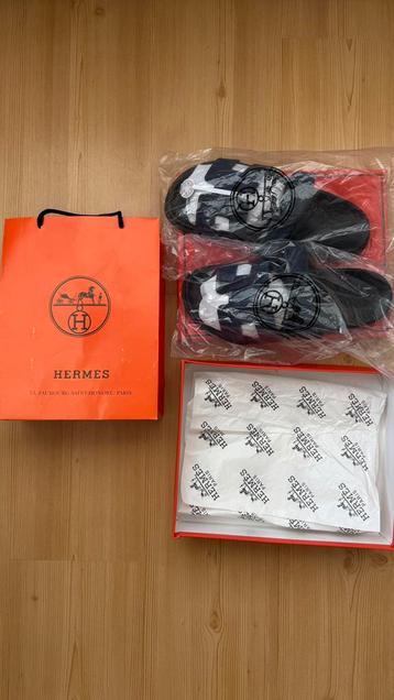 Hermès Chypre sandalen Zwart – topkwaliteit + complete set beschikbaar voor biedingen