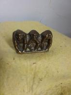 14818) 3 mooie messing aapjes horen/zien/zwijgen, Ophalen of Verzenden