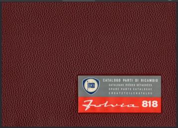 Lancia Fulvia series 1 onderdelenboek in PDF formaat beschikbaar voor biedingen