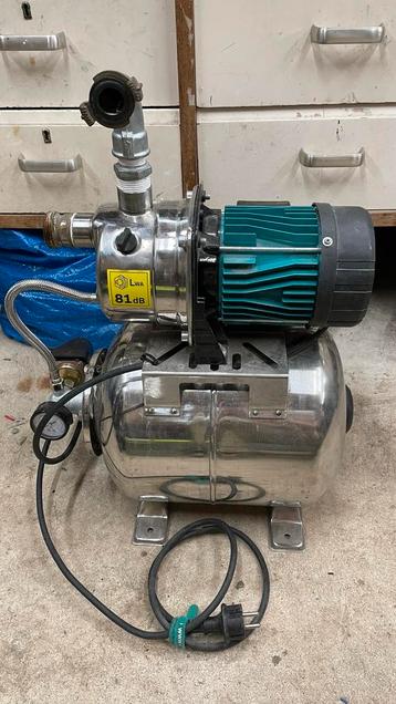 230V 1000W RVS Hydrofoorpomp beschikbaar voor biedingen