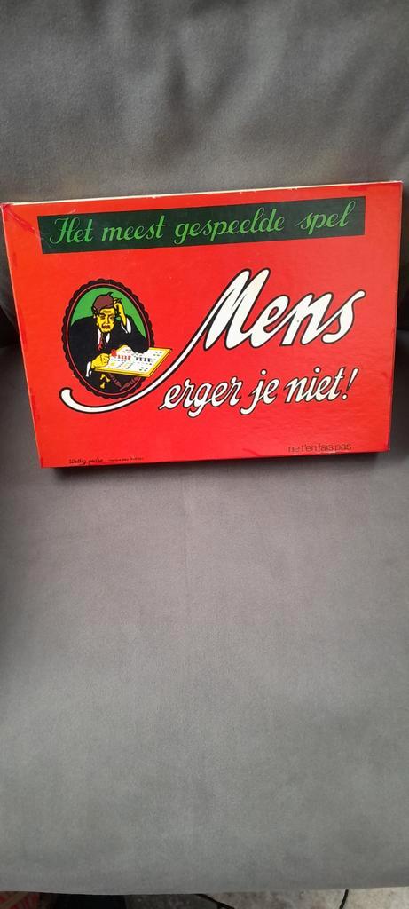 Mensch Erger Je Niet! - Klassiek Bordspel, Hobby en Vrije tijd, Gezelschapsspellen | Bordspellen, Gebruikt, Een of twee spelers