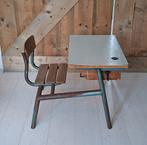 Vintage schoolbankje uit frankrijk, Ophalen