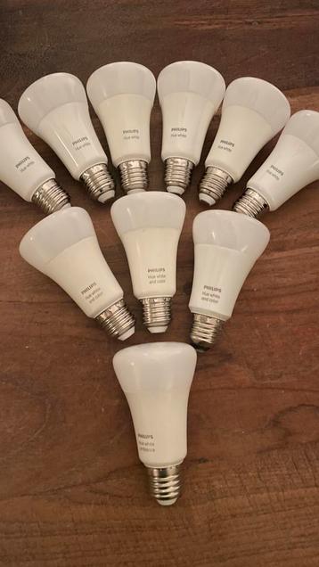10 x HUE E27 beschikbaar voor biedingen