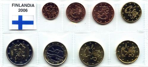 Euro Jaarsets Finland 2006 t/m 2021 - UNC Sets, Postzegels en Munten, Munten | Europa | Euromunten, Setje, Overige waardes, Finland