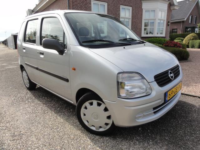 Opel Agila 1.2-16V Comfort 1e eigenaar A.P.K 27-09-2026 !, Auto's, Oldtimers, Te koop, Airbags, Alarm, Centrale vergrendeling