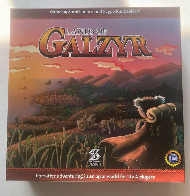 Lands of Galzyr, Hobby en Vrije tijd, Gezelschapsspellen | Bordspellen, Zo goed als nieuw, Ophalen of Verzenden