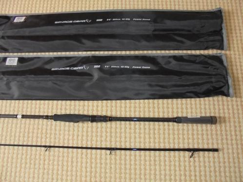 Nieuw Savage Gear SG2 2,59m 40-80g H MF Spinning Hengel., Watersport en Boten, Hengelsport | Zeevissen, Nieuw, Werphengel, Ophalen