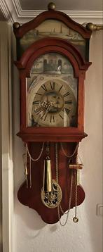 Friese staartklok met ruitermechaniek, Antiek en Kunst, Antiek | Klokken, Ophalen of Verzenden