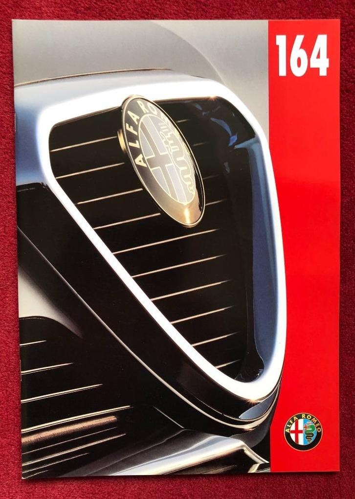 Alfa Romeo 164 folder 1994, Boeken, Auto's | Folders en Tijdschriften, Nieuw, Alfa Romeo, Ophalen of Verzenden